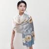 Da Vinci Code Women's Mulberry Silk Scarf & Shawl