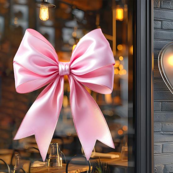 Alla hjärtans dag Väggdekal Lätt att riva Dubbelsidiga Fönsterdekaler PVC-dekal Fönster Glasdörrar Högtid