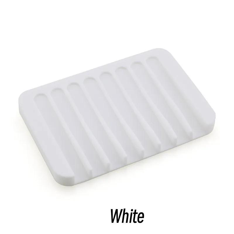 

1 упаковка, бесплатная коробка для мыла с пуншем, силиконовый держатель для сливного мыла, креативная Нескользящая полка для кухни, ванной комнаты