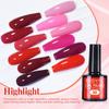 Nail Art Red Series Nail Polish Gel Red