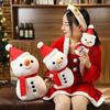 Cartoon Santa Claus Plush Toy Stuffed Elk Snowman Animal Pillow Dolls Christmas Gifts For Children Birthday Decor