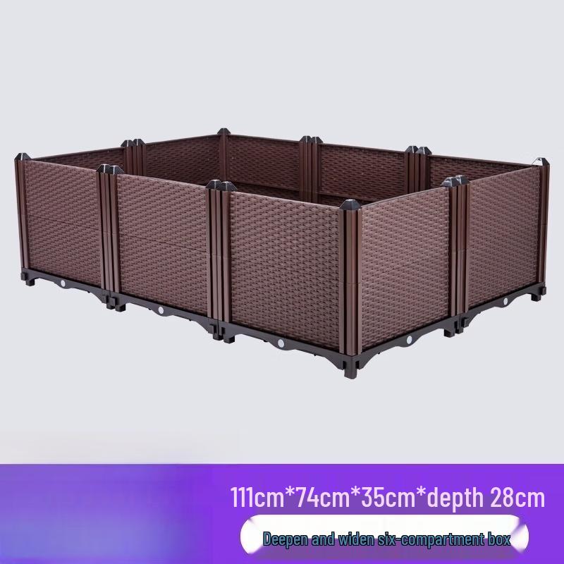 MOJY Deepened & Widened Balcony Planter Box