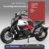 1/12 Scale Ducati Diavel Model Alloy Motorcycle Diecast Model Children's Toy Kids Gift Birthday Present for Boys Display Model