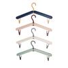 4-piece Foldable Travel Hanger Portable Foldable Indoor and Outdoor Clothing Storage Bag Drying Rack Family Business Travel Holiday Camping