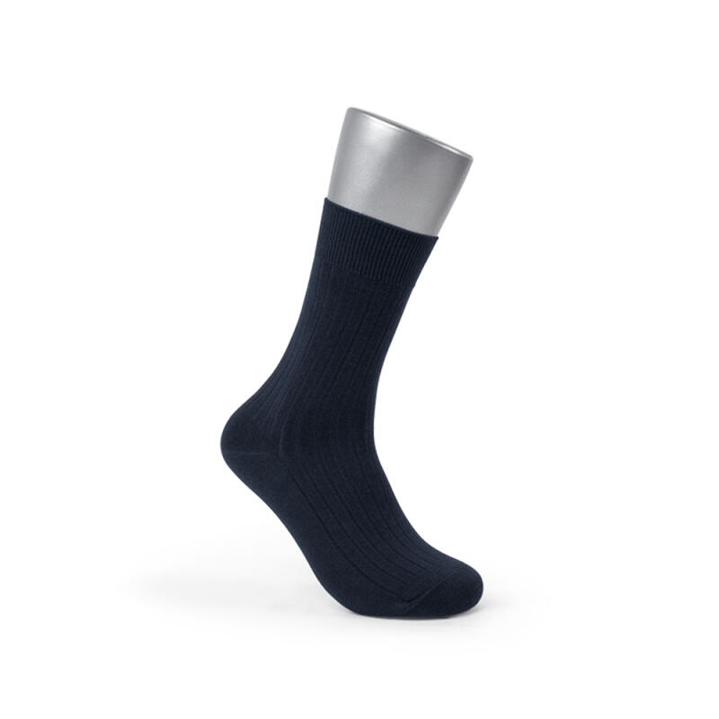 Men s Solid Medium Lip Navy 5-Piece Set Man (245~285mm)