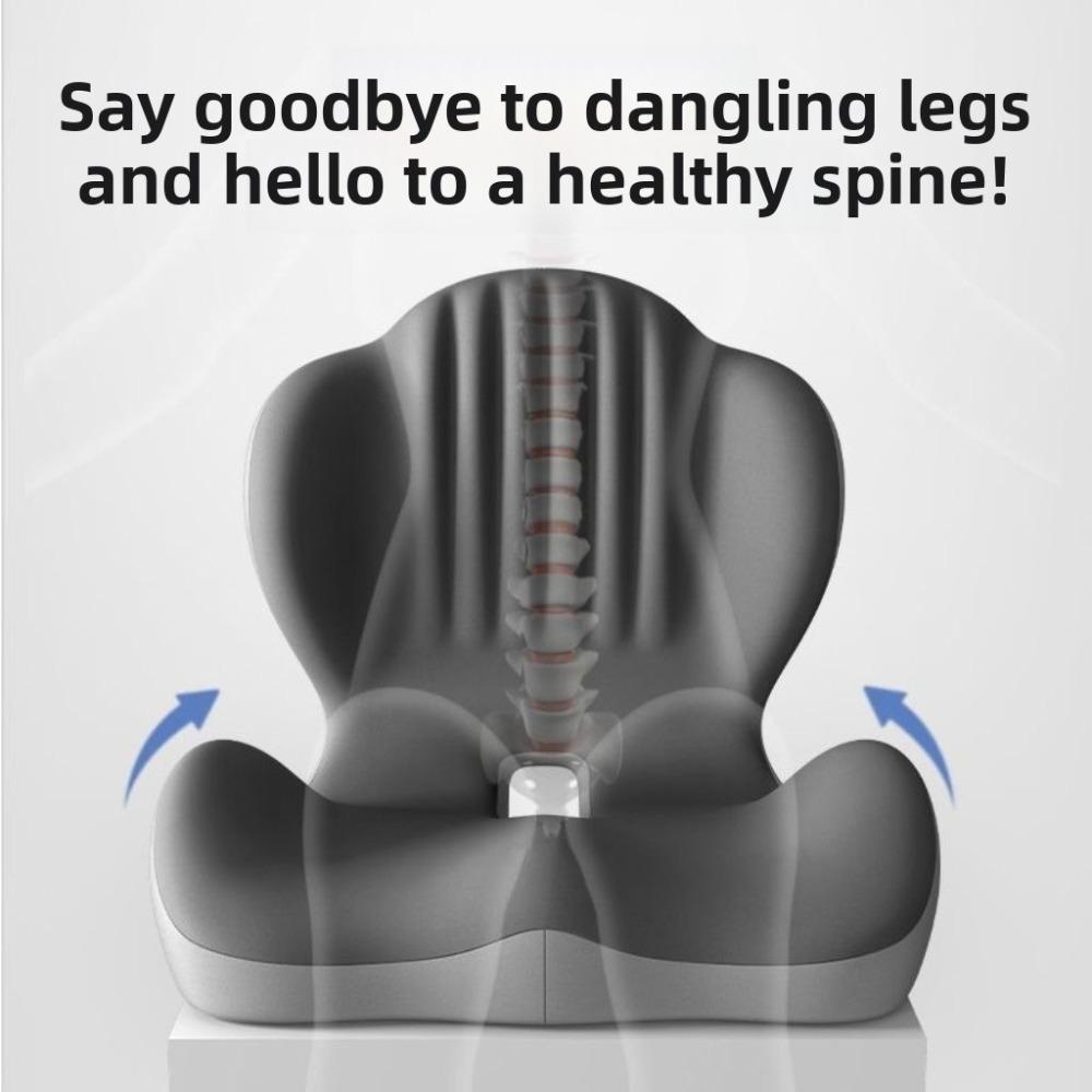 Soft Memory Cotton Seat Cushion Office Sedentary Seat Cushion Decompression Sitting Posture Correction Artifact Chair Cushion