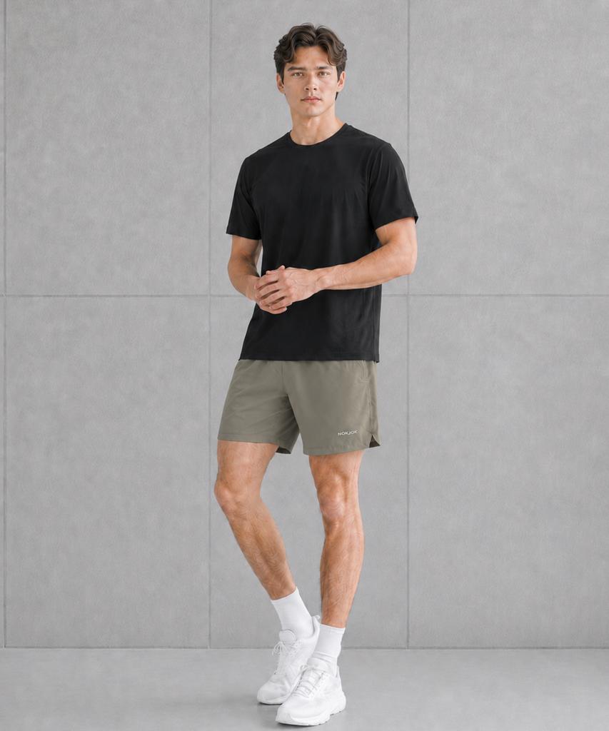 NOKJOK [2Pack] Air Fit Gym Shorts (H Type)