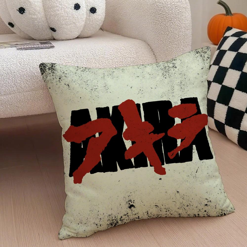 AAkiraS Classic Japan Cartoon Anime Movie Cushion Cover Throw Pillow Cover Hidden Button Durable Polyester Chair Cushion