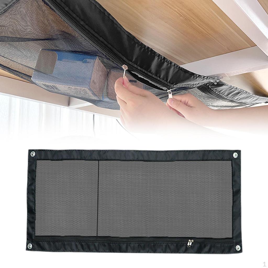 Bed Hanging Holder Organizer ,Dorm Dustproof Storage Organizer, under Desk Bag,