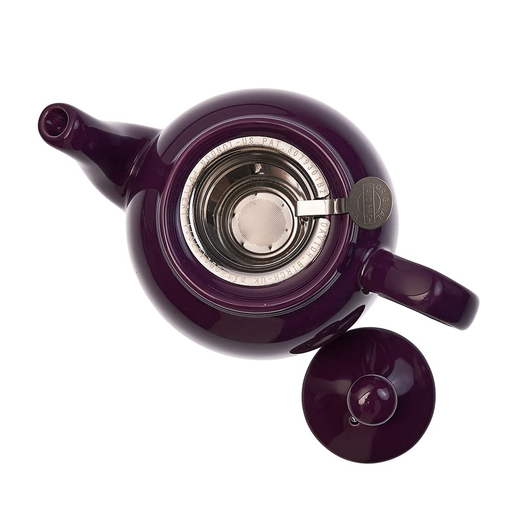 London Pottery Farmhouse Teapot, 2 Cups, Italian Plum