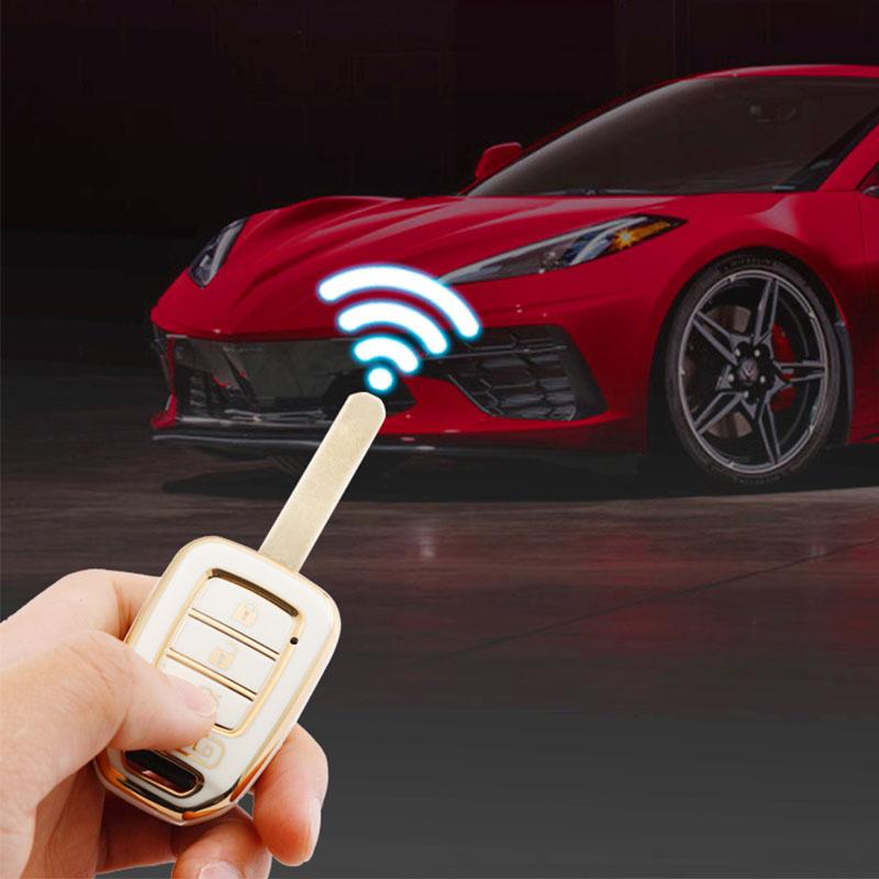 TPU Car Remote Key Cover Case For Honda Accord 2016 2017 Civic 2016 2017 2018 2019 Keyless Fob Shell Protector Holder