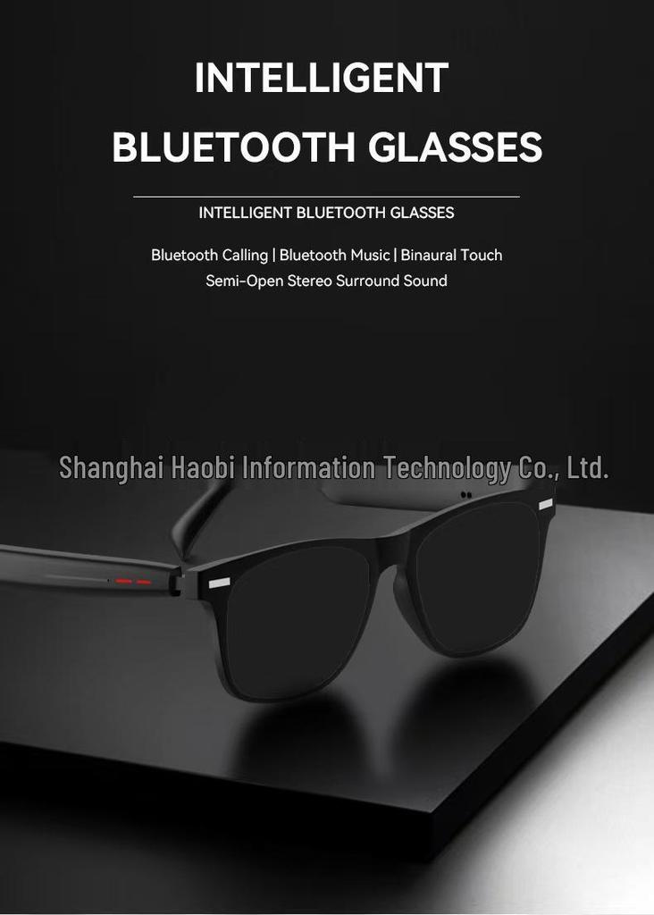 New D13 Smart Glasses: Bluetooth Calling, Music, Voice Activation, Remote Photo Capture, Multi-functionality