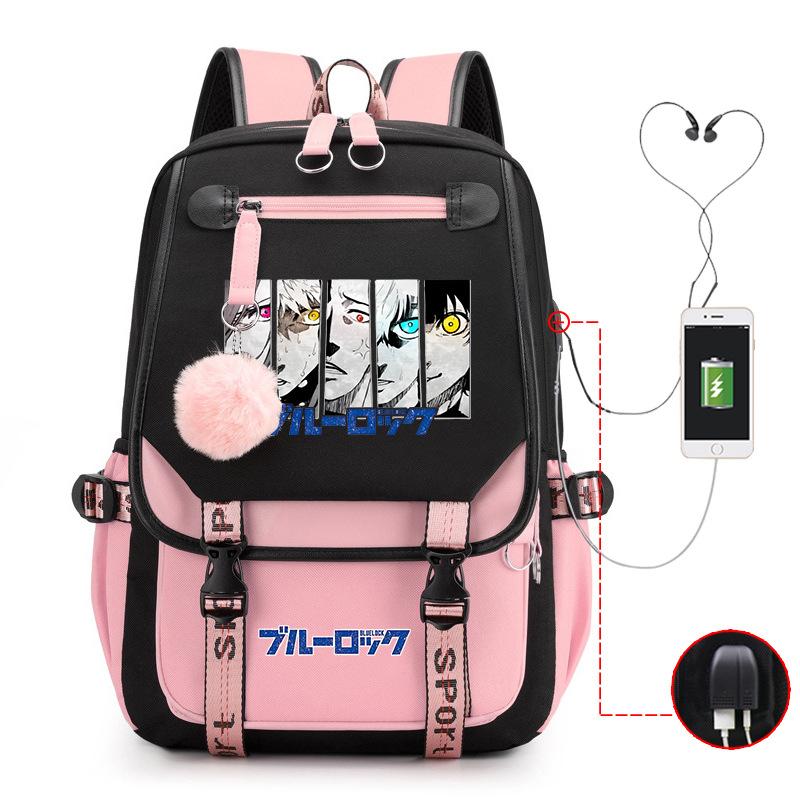 Blue Prison Anime Peripheral Ridge Backpack Seijiro Fashion Student School Bag Large Capacity