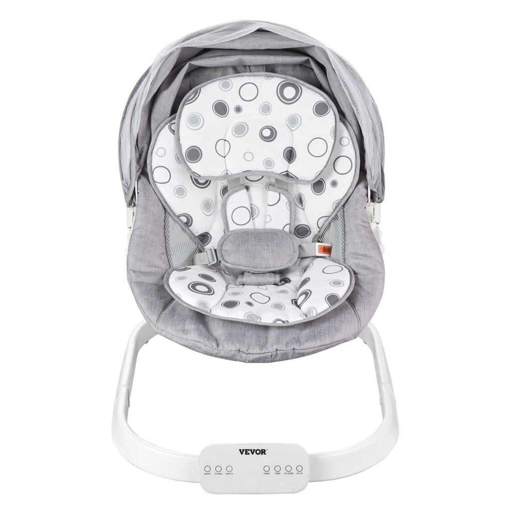 Baby Swing for Infants 3 Speeds 3 Seat Positions Remote Control Bluetooth
