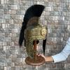 Medieval Roman Centurion Design Engraved Helmet Queen's Guard Helmet with Display Stand