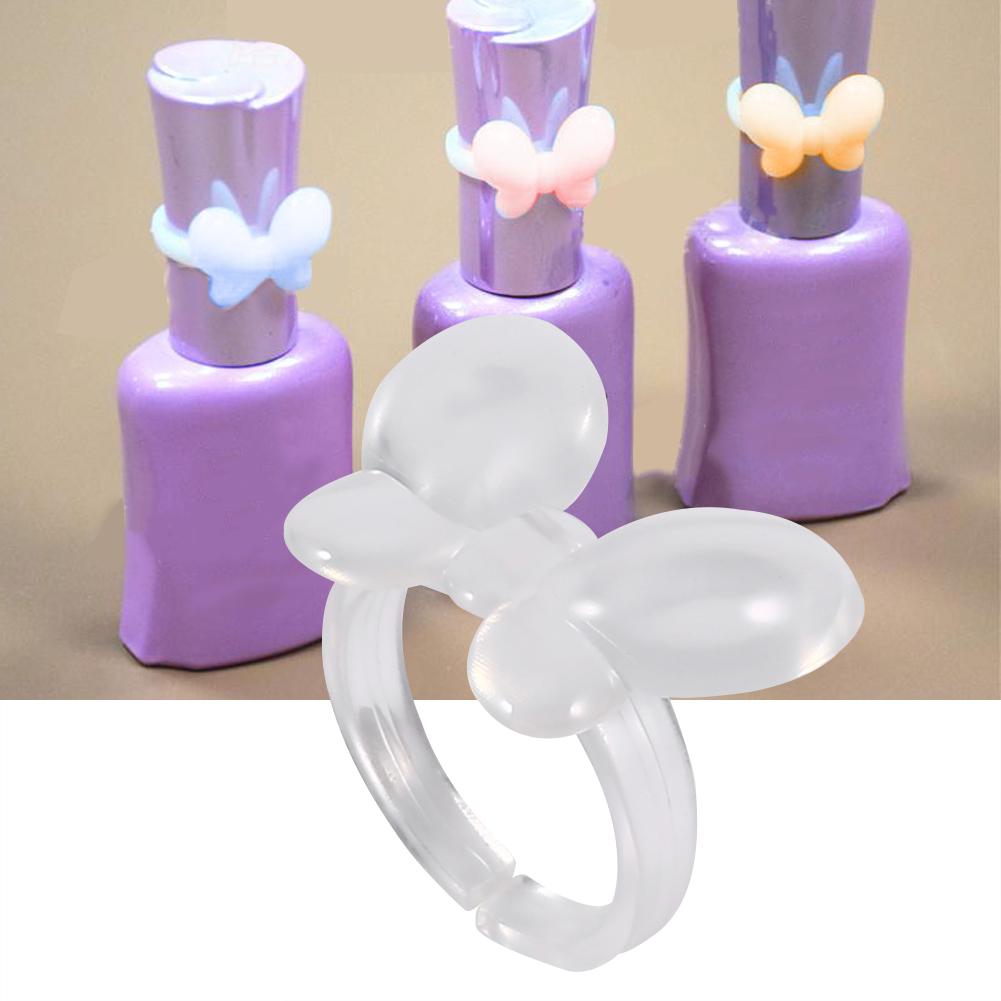 50Pcs/Set Nail Chart Ring Flower Butterfly Manicure False Tip Polish Gel Color Display Tool