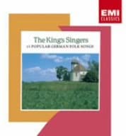 CD KING'S SINGERS, YZAK, SCHUBERT, BAC - Trout 15 German Folk Songs TOCE13399 Japan ObiWorld Music Used