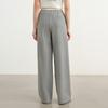 Elva' Island Women's High-Waisted Straight Casual Trousers