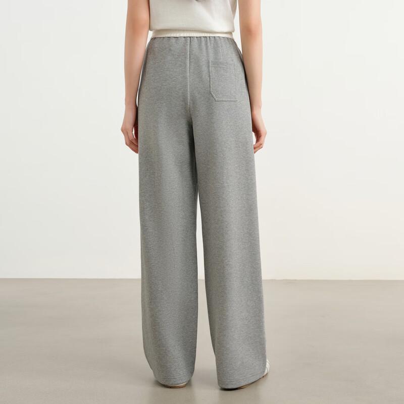 Elva' Island Women's High-Waisted Straight Casual Trousers