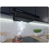 Telescopic Kitchen Hood 50Cm Black Bt-238