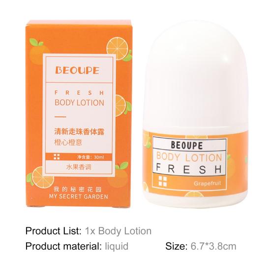 30ml Refreshing Liquid Multifunctional Gentle Reusable Durable Armpit Antiperspirant Deodorant for Summer