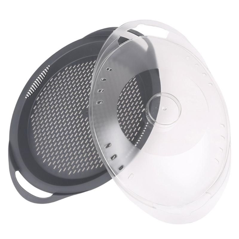 Versatile Silicone Steaming Tray Silicone Baking Mat Steaming Tray Cover Plastic Steaming Pans Lid for TM5 TM6 and TM31 1
