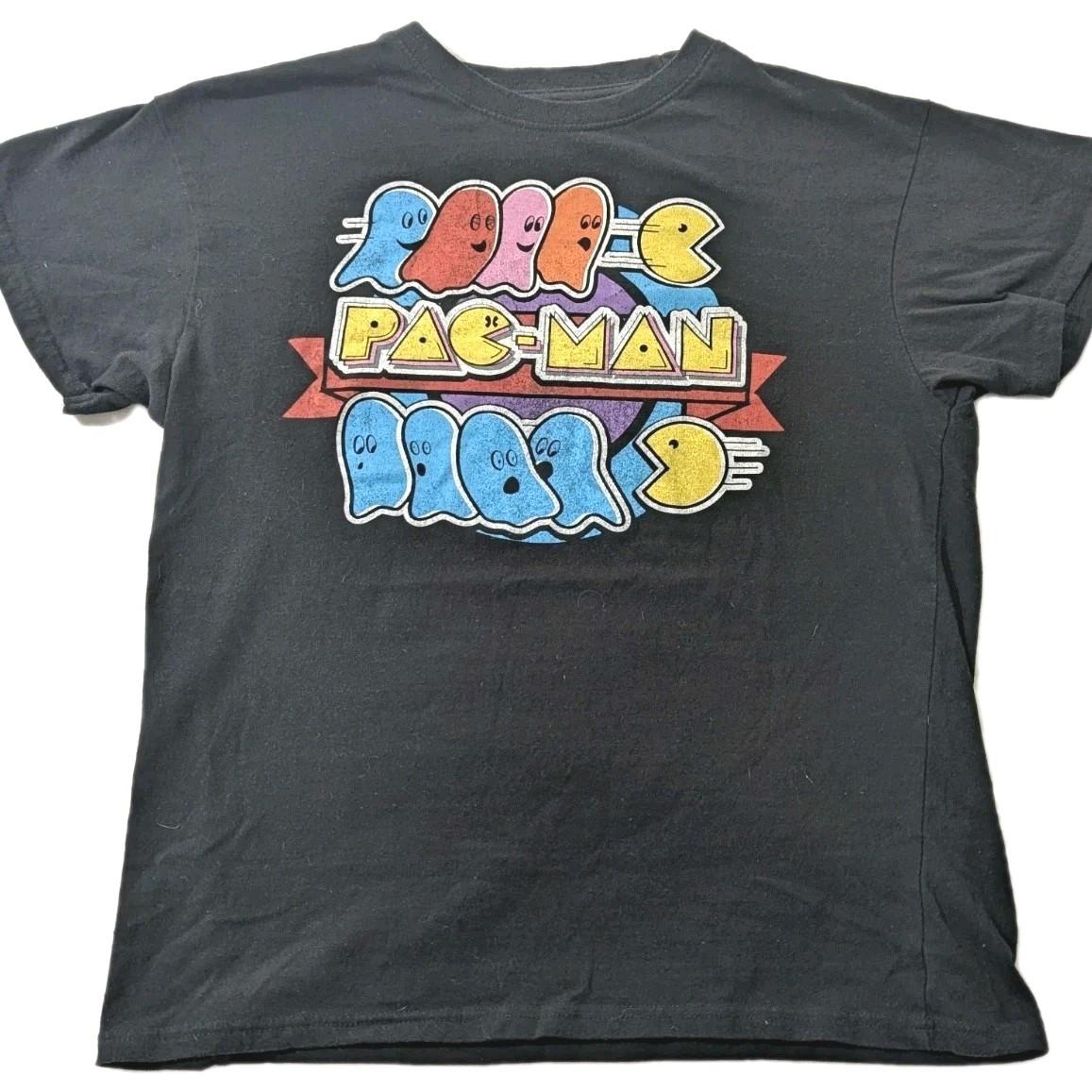 Pac-Man t-shirt Women s Size Large Retro Video Game Atari Unisex T-Shirt M