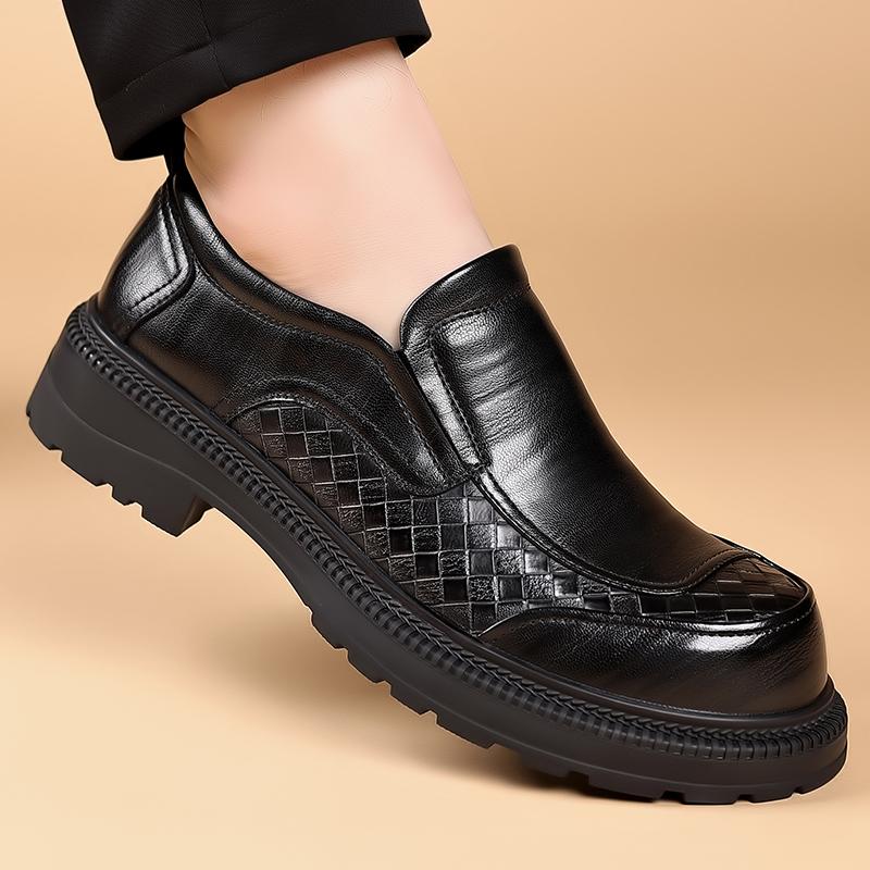 

Fashion New Handmade Leather Casual Men Shoes Design Sneakers Man Breathable Leather Shoes Men Ankle Boots Outdoor 44 чёрный