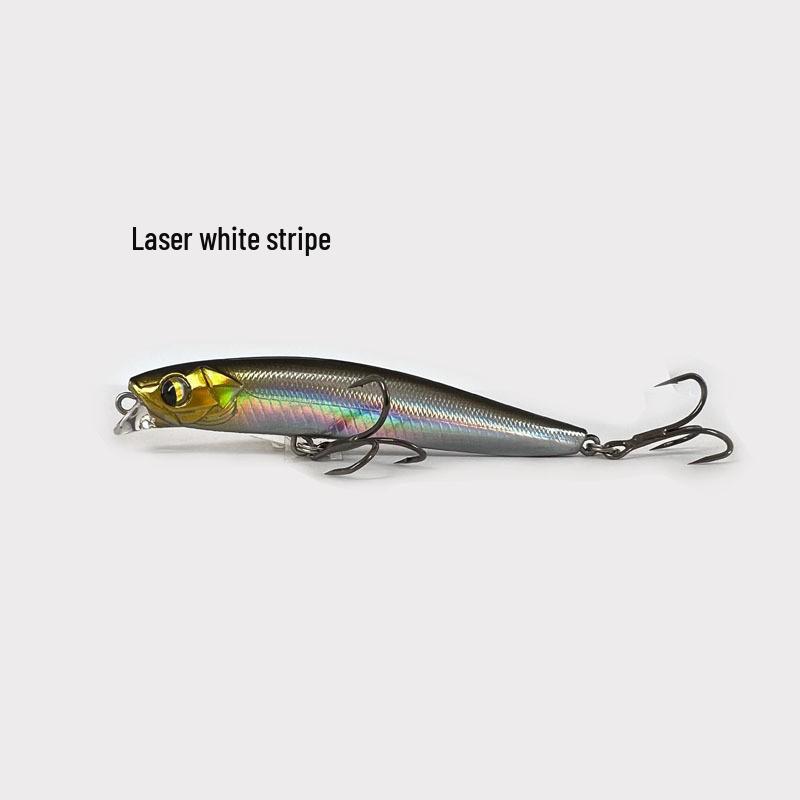 Qiao Yuan 14g Slow Sinking Minnow Lure - Long Cast Stream Fishing Pencil for Asp & Perch