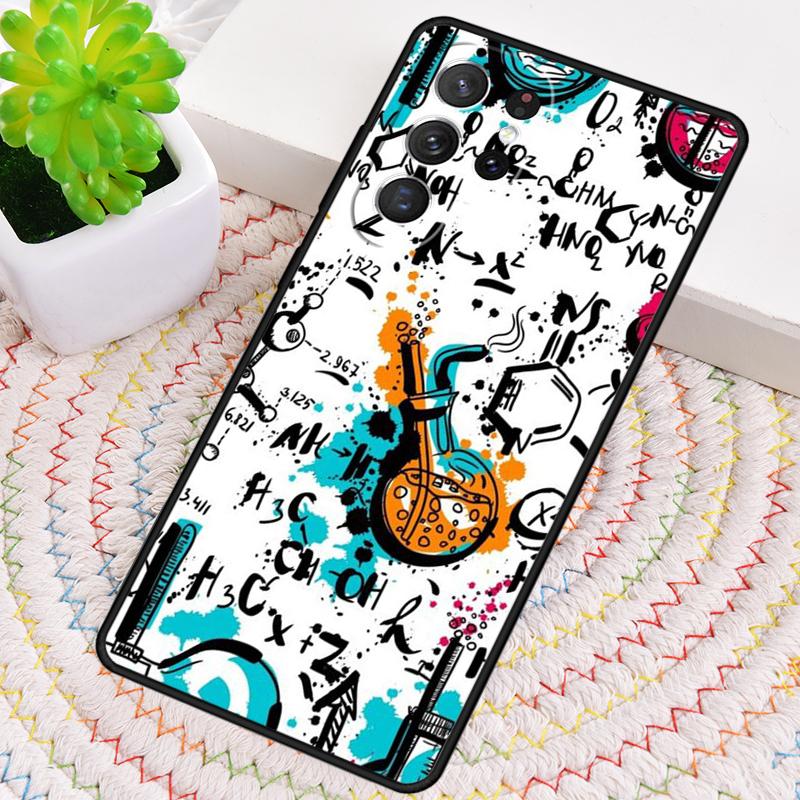 Chemistry elements Phone Case for Samsung Galaxy note 10 pro S26 Ultra S23 S24 FE S25 S21 S22 PLUS shockproof Cove
