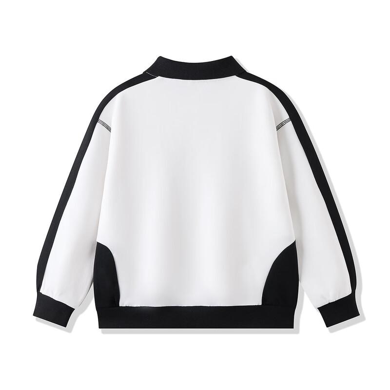ASK JUNIOR Boys' Polo Collar Academy Style Sweatshirt