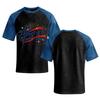 Women's Casual Short Sleeve T-Shirt Denim Patchwork Top 250th Independence Day Graphic Print Comfortable Fit Relaxed Style