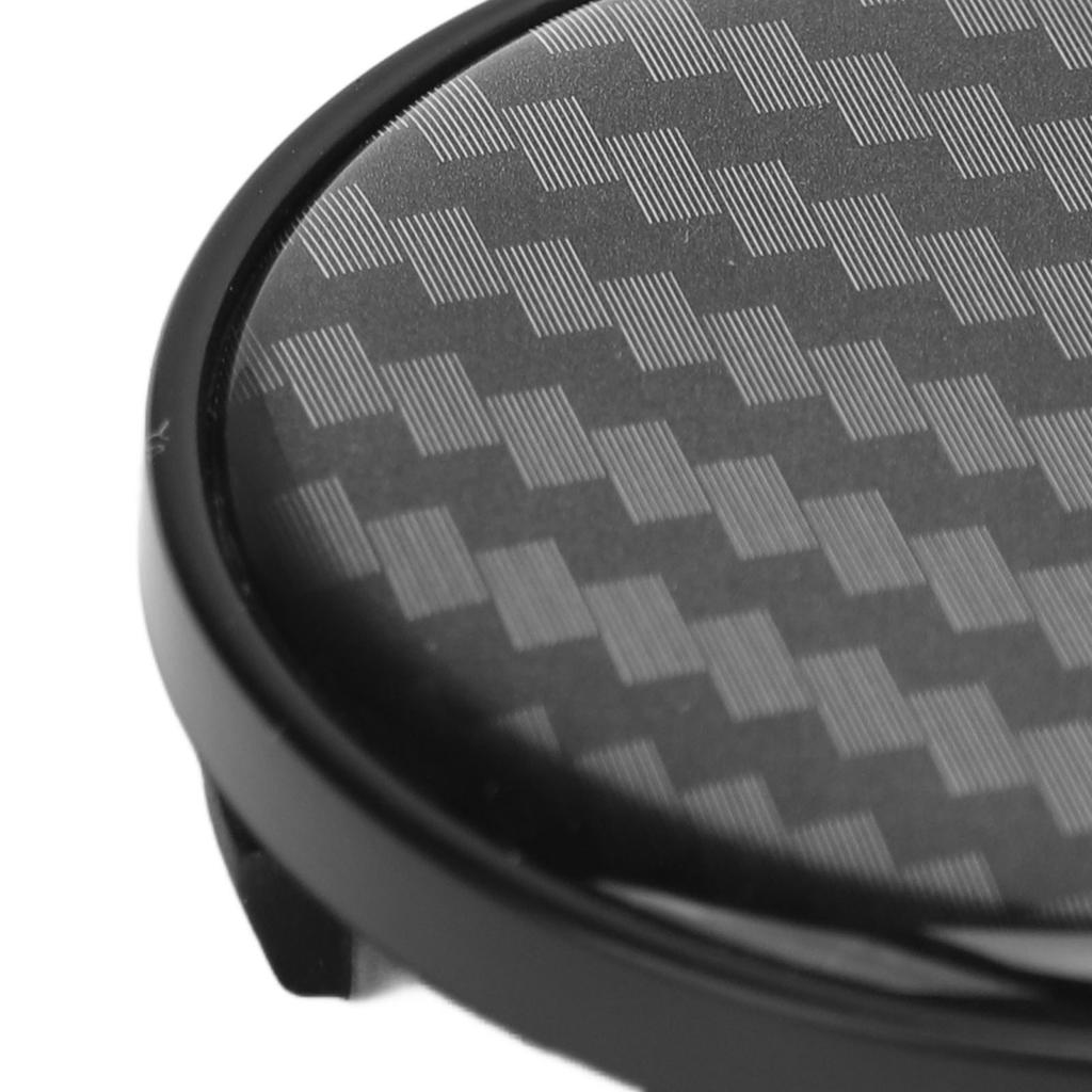 4 szt. Kołpaki Piasty Koła Plastikowe Uniwersalne Styl Włókna Węglowego Pokrywa Piasty Środkowej Średnica Zewnętrzna 54 mm