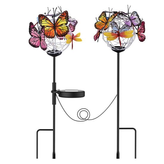 

Привлекательный газонный светильник-бабочка. Для установки не требуется проводка. Простота создания атмосферы.