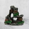 Rockery Sculpture Green Grass Fish Aquarium Decor Aquarium Accessories, Aquarium Resin Cave Mountain View Home Decor