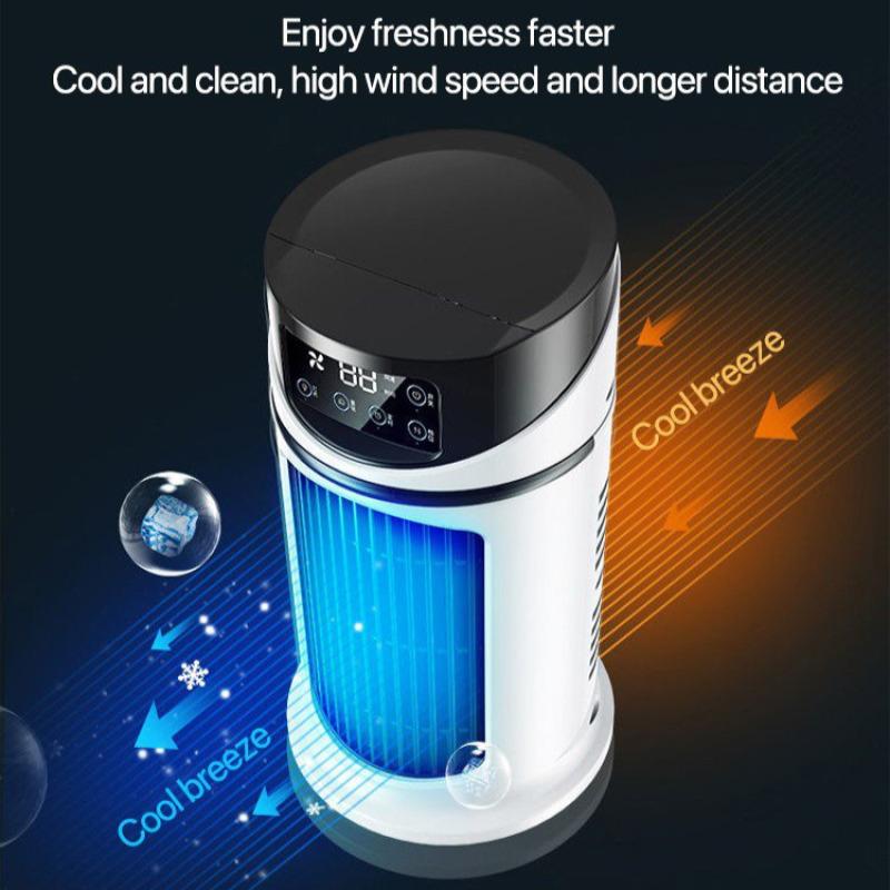 Household Multifunction Cooling Fan Timing Portable Home Desktop Electric Fan