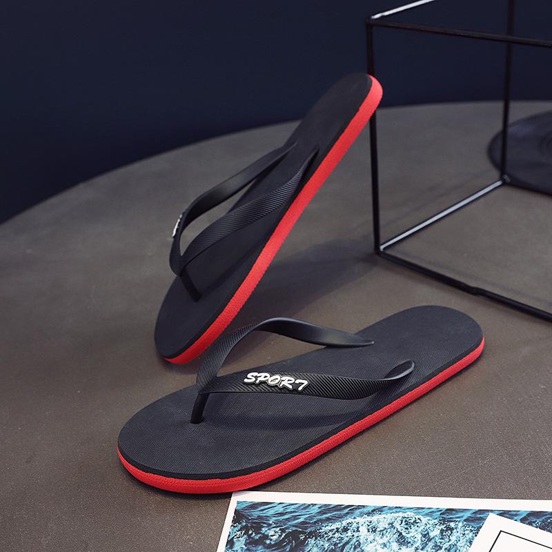 

Women s flip-flops, summer new men s beach sandals handmade couple shoes simple solid color pinch sandals 38/39 чёрный