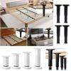 Heavy-Duty Adjustable Height Bed Frame Support Legs Furniture Support Columns Universal For Bed, Sofa, Cabinet, Dresser, Table