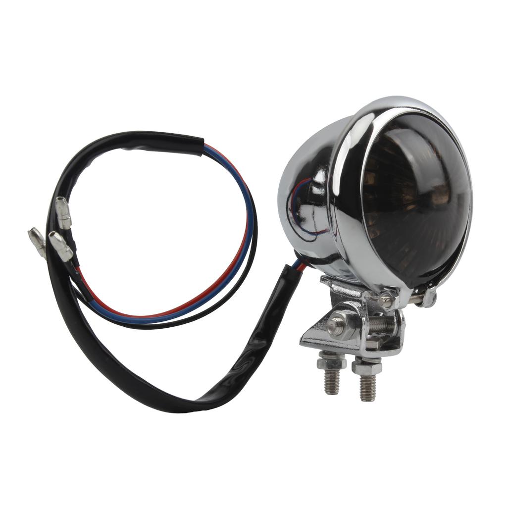 Universal Motorcycle Round Brake Light Stop Signal Lamp For Honda Triumph Harley Yamaha Cafe Racer Retro Motor Bike