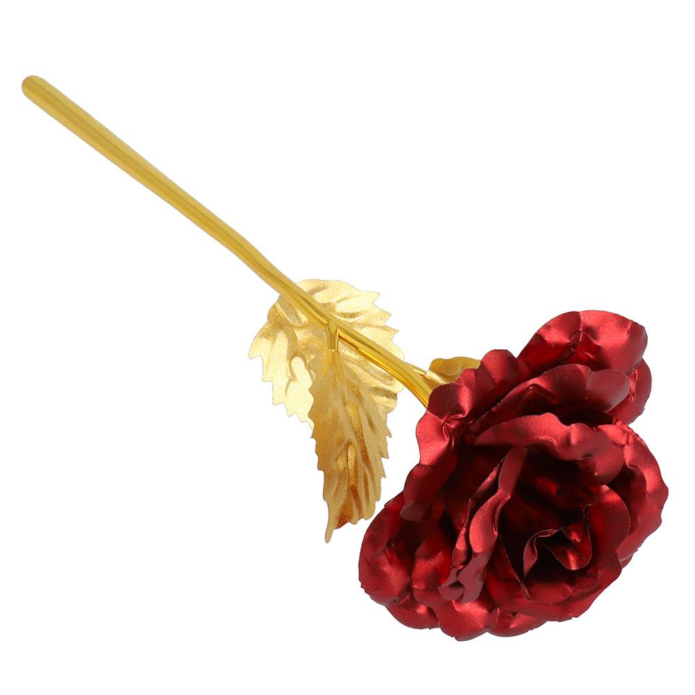 Sztuczna róża 25X8X8cm Sztuczna róża foliowa na walentynki