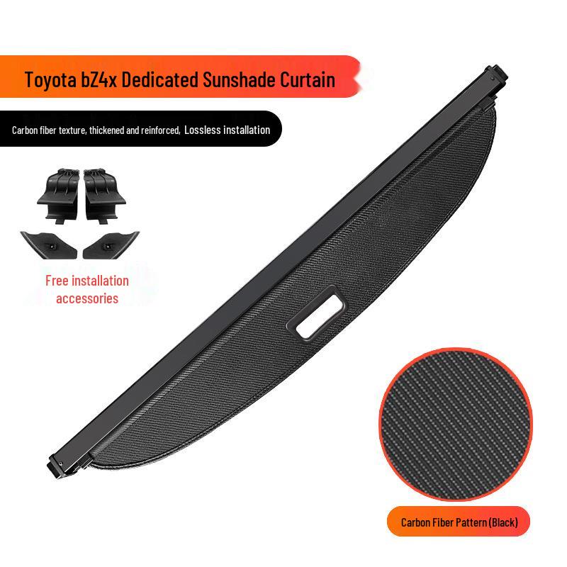 Toyota bZ4X/bZ5 Retractable Trunk Sunshade