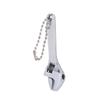 Keychain Wrench Steel Galvanized Adjustable Portable Professional High Hardness Mini Spanner for Industrial Home