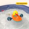Little Yellow Duck Kayak Toy Swimming Pool Bathroom Toy Baby Bath Toys Shower Swimming Water Toys For Kids Gift