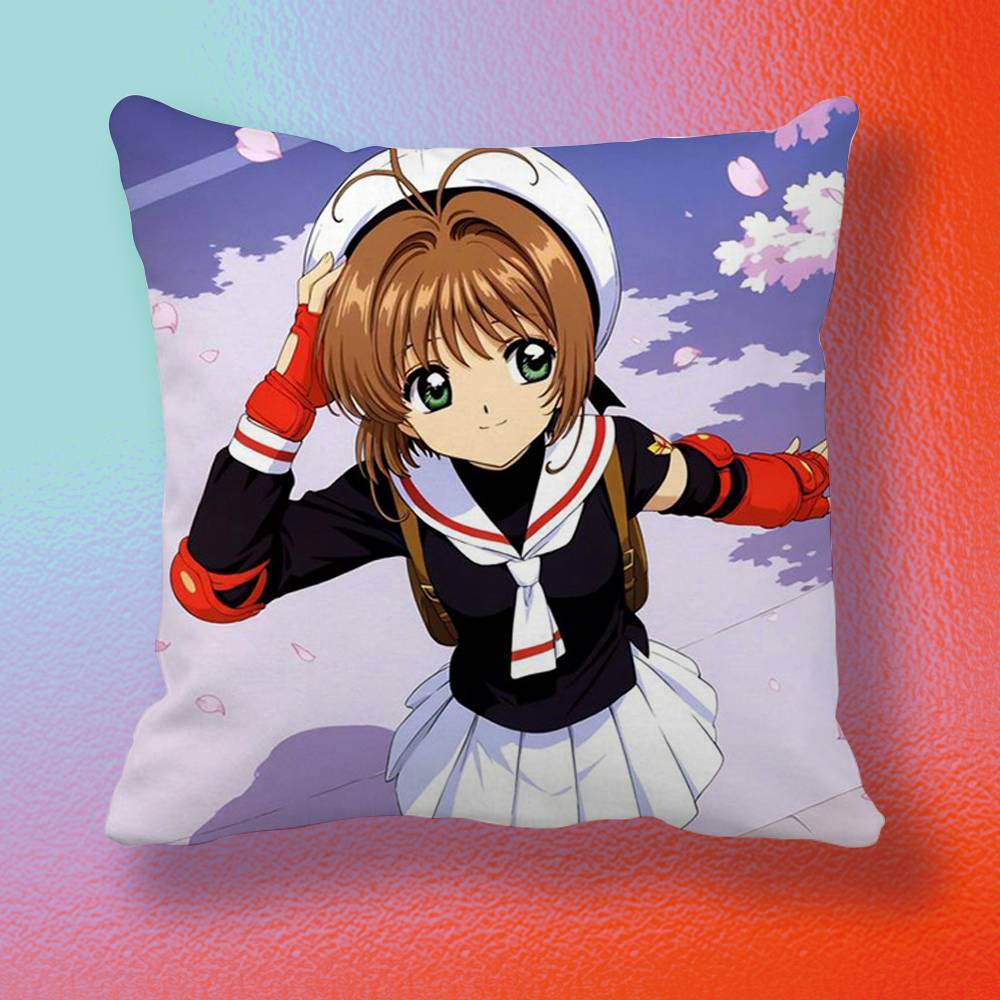Cardcaptor SSakura  Pillow Cover Gift High Definition Digital printingSurprise Vivid Pattern Household
