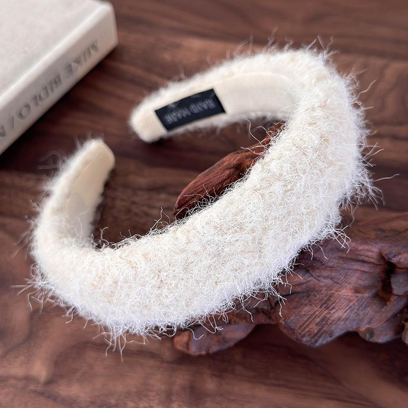 

Все повязки для волос старшего возраста чувство моды повязка на голову новое лицо волос карта осень и зима головные уборы бежевый