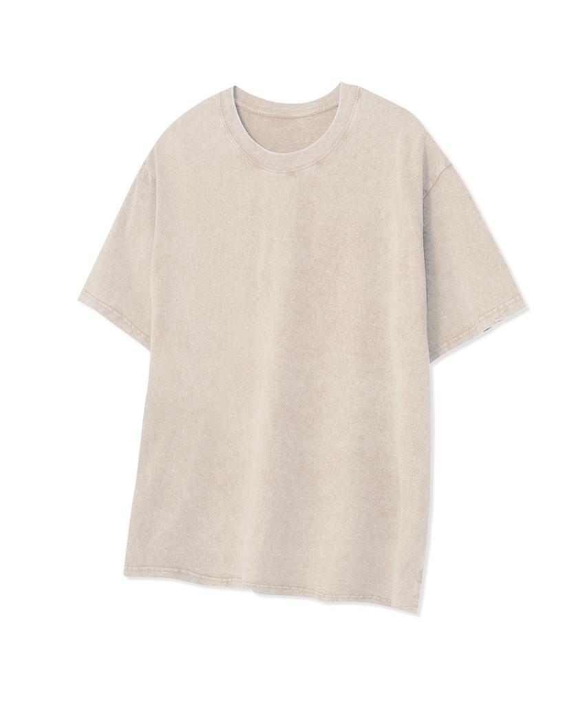 STANDARDERROR [2Pack] Basic Pigment Oversized Short Sleeve T-Shirt (10 Colors) (Type A)