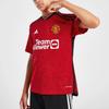 Adidas Kids Letter Print Round Neck Short Sleeve Soccer Jersey Kids Tops Red IP1736
