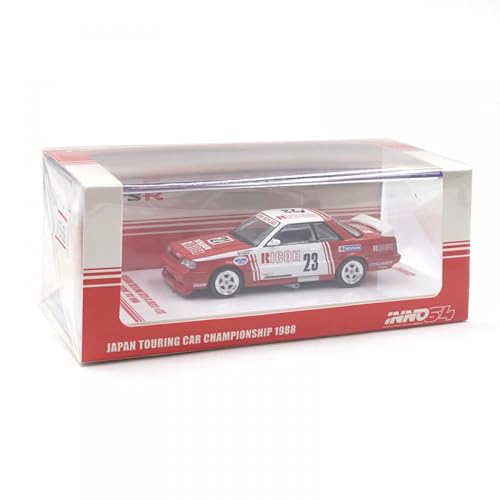 Inno Models 1/64 Scale Skyline GTS-R (R31) #23 RICOH JTCC 1988 Finished Model IN64-R31-RI23