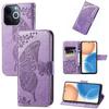 Realme Note 70T 4G Flip Case, Butterfly, Purple