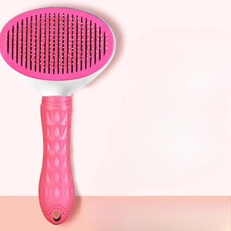 Dog Hair Removal Comb, Cat Comb, Dog Hair Cleaner, Floating Hair Remover, Teddy Bichon Frise Needle Comb, Fluffy Bathing Pet Supplies